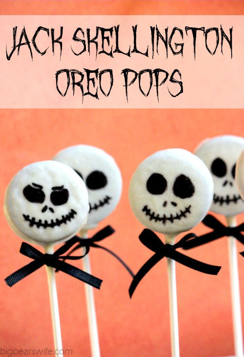 Jack Skellington Oreo Pops - The Southern Halloween Queen