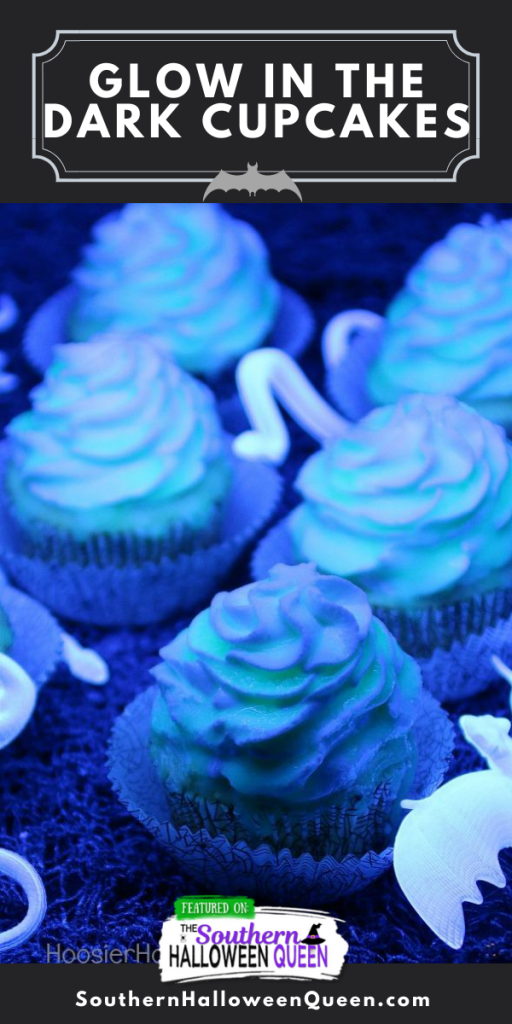 Glow in the Dark Cupcakes