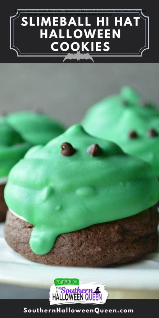 Slimeball Hi Hat Halloween Cookies