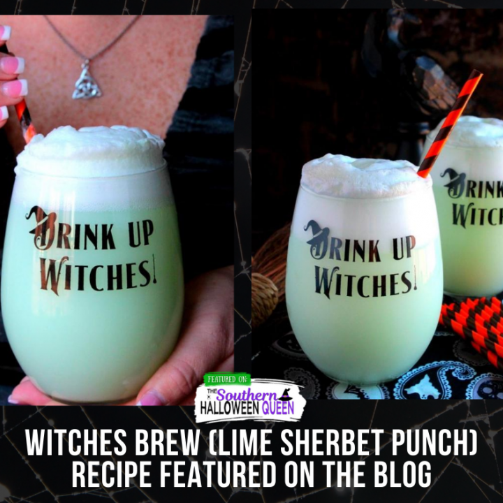 Witches Brew (Lime Sherbet Punch) (