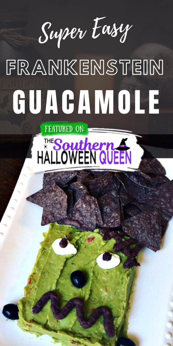 FRANKENGUAC – FRANKENSTEIN GUACAMOLE via @southernhalloweenqueen