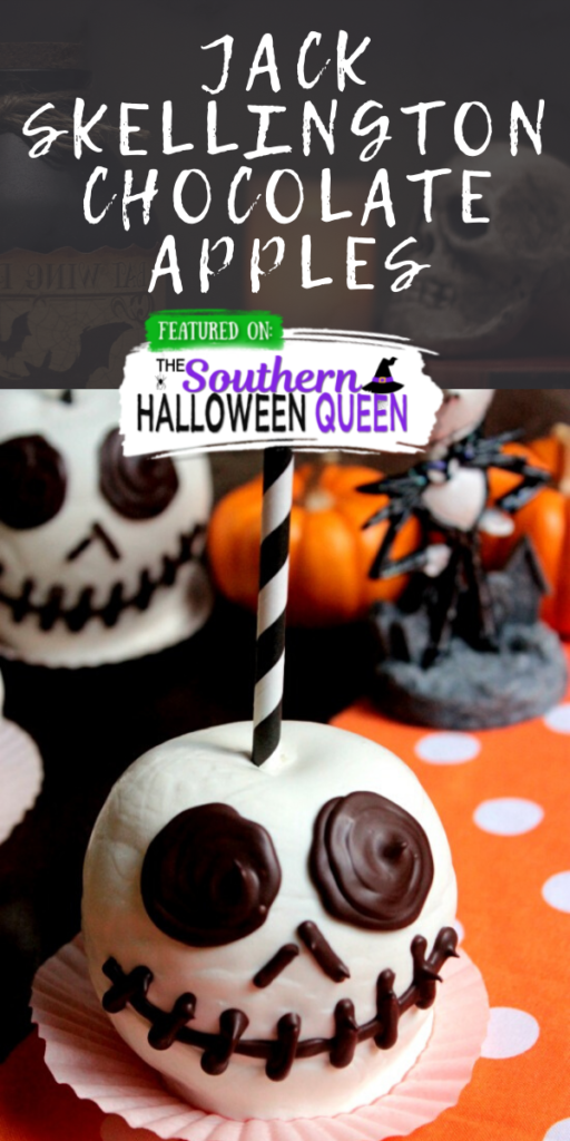  Jack Skellington Chocolate Apple