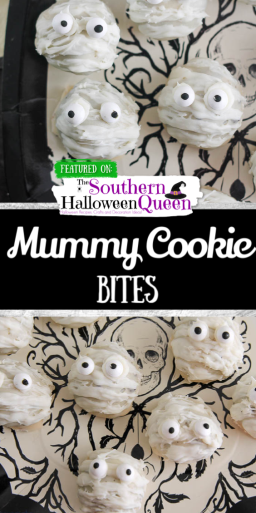 Mummy Cookie Bites