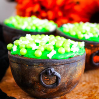 Chocolate Candy Witch Cauldrons