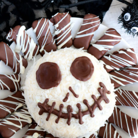 Jack Skellington Dessert Cheese Ball