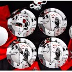 Seven20 The Nightmare Before Christmas Patched Up 16-Piece Dinnerware Set