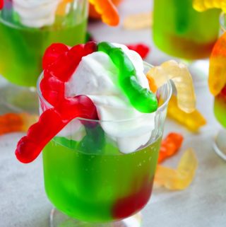 Wiggle, jiggle, and squirm — these Creepy Crawly Green Jell-O Cups are crawling with Halloween fun! Packed with gooey worms and ghostly green slime, they're a spook-tacular treat kids will love. So easy to make, it’s scary!