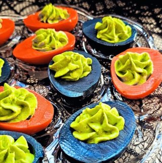 Halloween Deviled Eggs